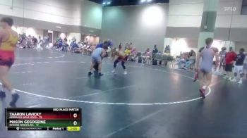 170 lbs Placement Matches (16 Team) - Mason Gegogeine, Intense Wrestling vs Taaron Lavicky, Nebraska Wave Hogs