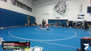 138 lbs Quarterfinal - Omar Bautista, Touch Of Gold Wrestling Club vs Adam Ramirez, Buffalo Outlaws Wrestling Club