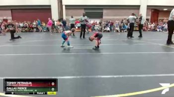 47 lbs Quarterfinal - Tommy Petraglia, Steel Valley Renegades vs Dallas Pierce, Cookeville Youth Wrestling