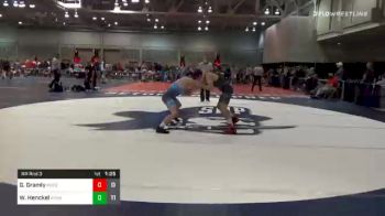 126 lbs Prelims - Gabe Gramly, Ride Out vs William Henckel, Apex Black