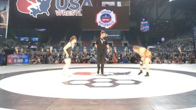 170 lbs Cons. Sub-rd Of 16 - Makayla Vasser, South Carolina vs Evie Hasiak, Washington