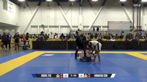 JHONATAS CON vs ROBIEL TES 2024 World IBJJF Jiu-Jitsu No-Gi Championship