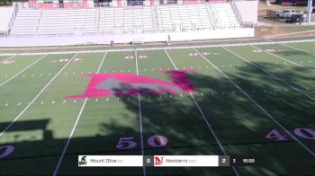 Replay: Mount Olive vs Newberry | Oct 22 @ 4 PM