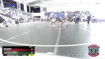 76 lbs Round 1 (4 Team) - DK Davis, SEK Elite vs Nathan Howell, Untouchables Purple