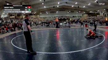 106 lbs Semis & 1st Wb (8 Team) - Brody Peck, Ravenwood High School vs Sricharan Kosanam, Collierville High School