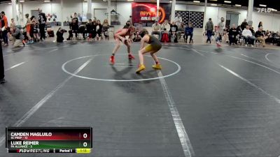 84 lbs Round 1 (4 Team) - Camden Magluilo, SC Prep vs Luke Reimer, PA Alliance