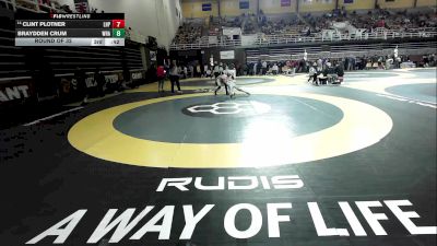 132 lbs Round Of 32 - Braden Lane, St Johns (TX) vs Zac Glory, Gilman