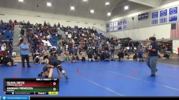 137 lbs Cons. Round 2 - Hannah Mendoza, Raiders vs Olivia Ortiz, Corona Del Mar