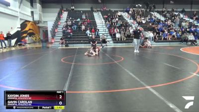 16U-3 lbs Round 3 - Kaydin Jones, Immortal Athletics WC vs Gavin Carolan, Immortal Athletics WC