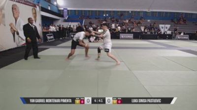 LUKA SINISA PASTUOVIC vs YAN GABRIEL MONTENARI PIMENTA 2026 FJJ Rio Carioca