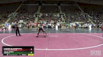 6A 132 lbs Champ. Round 2 - Carter Blummenthal, Northridge High School vs Noah Smith, Wetumpka