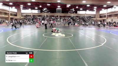 150 lbs Quarterfinal - Finlay Laughton, Ramsey vs Nick Brue, Pascack Valley