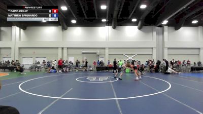 144 lbs Cons. Round 4 - David Crilly, FL vs Matthew Spignardo, SC