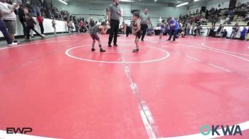 46 lbs Rr Rnd 1 - Baker Hyso, Jay Wrestling Club vs Dawsyn Hawkins, Wagoner Takedown Club