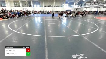 160 lbs Round Of 16 - Dimitri Sao, Lowell vs Paul Barrett, Longmeadow