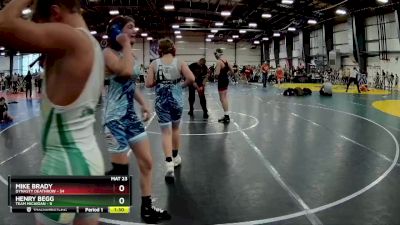 130 lbs Rd# 3 12:00pm Friday - Mike Brady, Dynasty Deathrow vs Henry Begg, Team Michigan