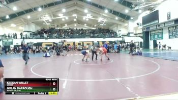 215 lbs Semifinal - Nolan Darrough, New Plymouth vs Keegan Willet, Weiser