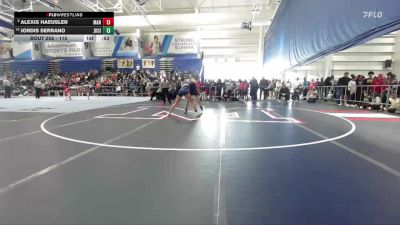 110 lbs Cons. Round 2 - Jordis Serrano, Junction City vs Alexis Haeusler, Manhattan