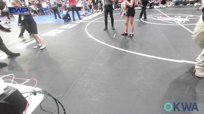 85-91 lbs Rr Rnd 1 - Natalie LeGrand, Sperry Wrestling Club vs Bailey Swearengin, Muskogee Rougher Youth Wrestling