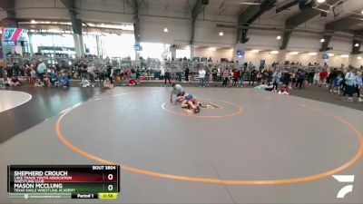 95 lbs Quarterfinal - Mason McClung, Texas Eagle Wrestling Academy vs Shepherd Crouch, Lake Travis Youth Association Wrestling Club