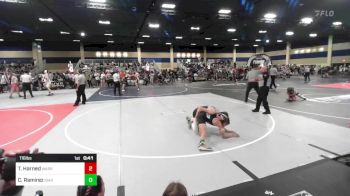 116 lbs Consi Of 16 #2 - Trexton Harned, Warrior WC vs Cruz Ramirez, Idaho Gold