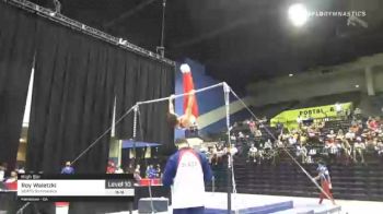Roy Waletzki - High Bar, SCATS Gymnastics - 2021 USA Gymnastics Development Program National Championships