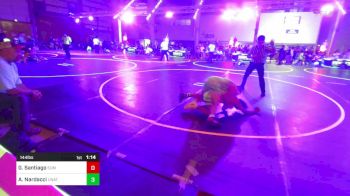 144 lbs Rr Rnd 4 - Giovanni Santiago, Summit Middle School vs Anthony Nardacci, Unattached