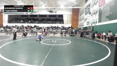 157 lbs Semifinal - Alexandros Kosmitis, St John Bosco vs Alek Carrera, Long Beach Poly