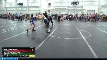 100 lbs Round 2 (8 Team) - Logan Peagler, Revival W vs Mason VanAllman, 4M