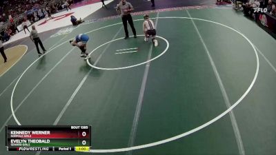 5th Place Match - Kennedy Werner, Norfolk Girls vs Evelyn Theobald, Seward Girls