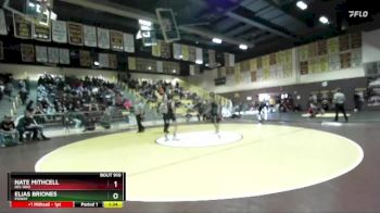 106 lbs Quarterfinal - Elias Briones, Poway vs Nate Mithcell, Del Oro