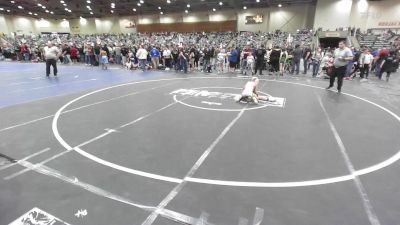 78 lbs Round Of 16 - Hunter Anderson, Klamath Basin Warriors vs Kai Weiner, Sierra Sabers