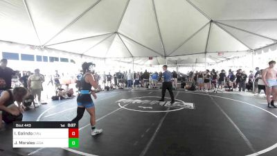 123 lbs Consi Of 8 #2 - Isabella E. Galindo, Cvbjj vs Janina Morales, Legacy WC