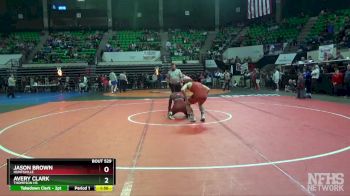 7A 190 lbs Quarterfinal - Avery Clark, Thompson HS vs Jason Brown, Huntsville