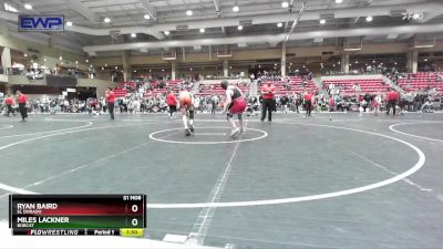 115 lbs Cons. Round 5 - Miles Lackner, Bobcat vs Ryan Baird, El Dorado