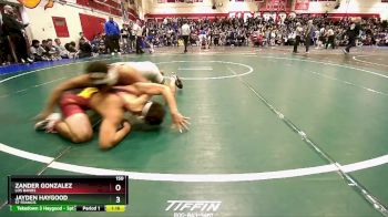 150 lbs Prelim - Jayden Haygood, St Francis vs Zander Gonzalez, Los Banos