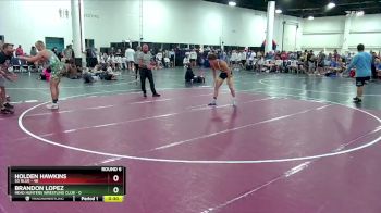 157 lbs Round 6 (8 Team) - Leo Tiannoi, Head Hunters Wrestling Club vs Keaton Vessells, SD Blue