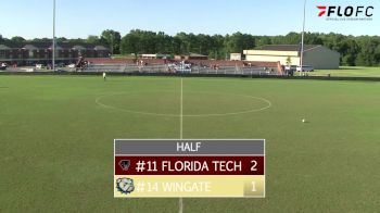 Replay: Florida Tech vs Wingate | Sep 2 @ 5 PM
