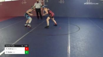 112 lbs Quarterfinal - Hayden Andrus, Bermudian Springs vs Teagan Ruble, Conestoga Valley