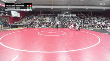 159 lbs 3rd Place Match - Alexandee Ortiz, Dela Salle vs Alexander Berkowitz, Redwood