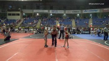 Consolation - Piper Evert, Nebraska Wrestling Academy vs Nola Coppens, Oconto Falls/Abrams Panthers