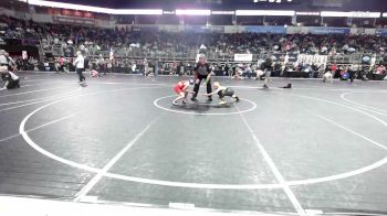 72 lbs Quarterfinal - Carson Gericke, East Kansas Eagles vs Samuel Grovenor, King Select Wr Ac
