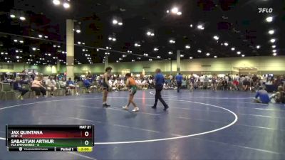 106 lbs Placement Matches (8 Team) - Jax Quintana, ACW vs Sabastian Arthur, FCA Empowered