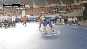287-D4 1st Place Match - Layne James, Santa Cruz Valley Union High School vs JuanErnesto Alvarez, Valley Christian High School