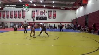 184 lbs Quarterfinal - Lewis Saldivar, Fresno City College vs Joshua Cortez, Lassen