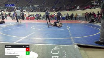 105 lbs Semifinal - Austin Lilly, Tuttle vs Zaiden McConnell, Lawton, MacArthur Ok