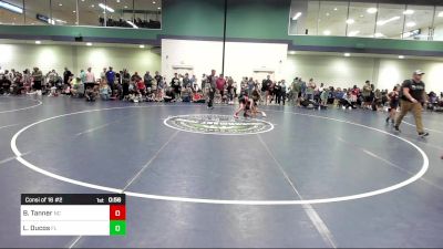 60 lbs Consi Of 16 #2 - Bryson Tanner, NC vs Lucas Ducos, FL