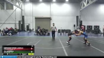 84 lbs Finals (2 Team) - Anthony Ryan-LaGala, Vougars Honors vs MJ Gorrell, 84 Athletes