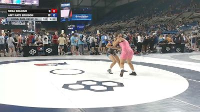 130 lbs Cons. Sub-rd Of 16 - Nesa Selmani, Iowa vs Amy Kate Erikson, New York