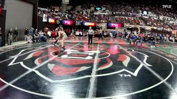 A - 144 lbs Cons. Round 1 - Stockton Stroh, Fergus (Lewistown) vs Gabe Kosters, Libby / Troy